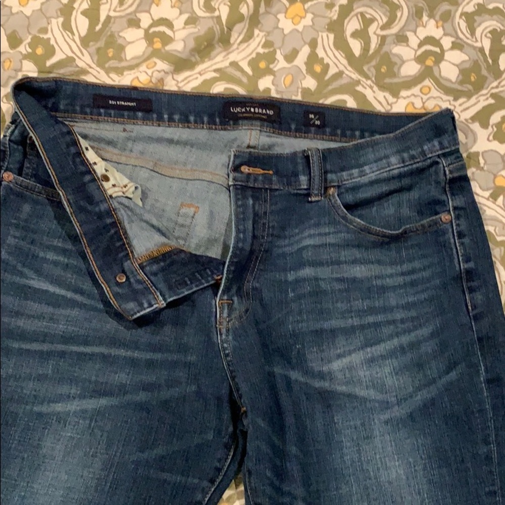 Lucky Brand Straight Leg Jeans